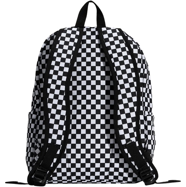 2026 Vans Old Skool Check Backpack VN000H4XY281 - Black / White